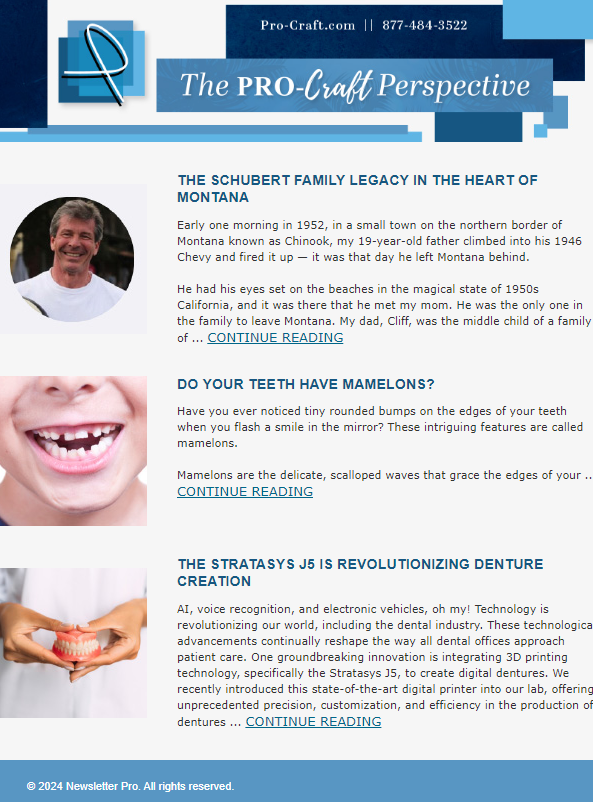 April Newsletter Digital Copy | Pro-Craft
